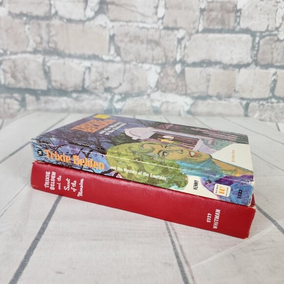 Trixie Beldon Novels Set of 2 Mystery of the Emeralds The Secret of  the Mansion - Picture 2 of 10